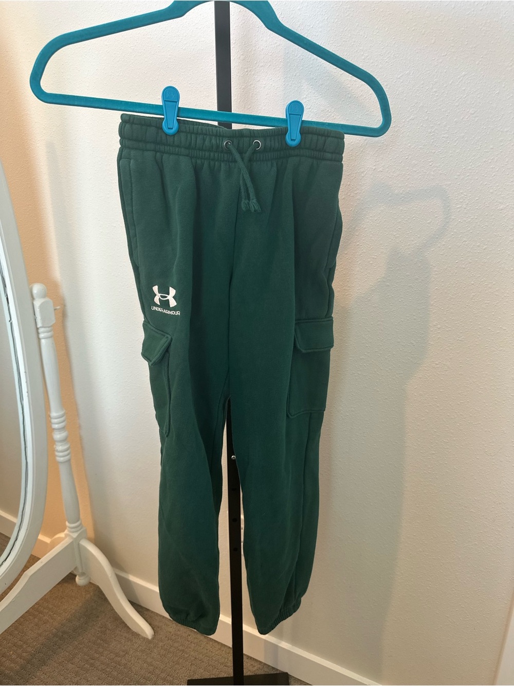 Under Armour Kids Dark Green Cargo Joggers